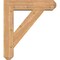 Ekena Millwork Traditional Craftsman Smooth Bracket w/ Offset Brace, Western Red Cedar, 7 1/2"W x 30"D x 34"H BKT0806X30X34TRA04SWR - alternate 4